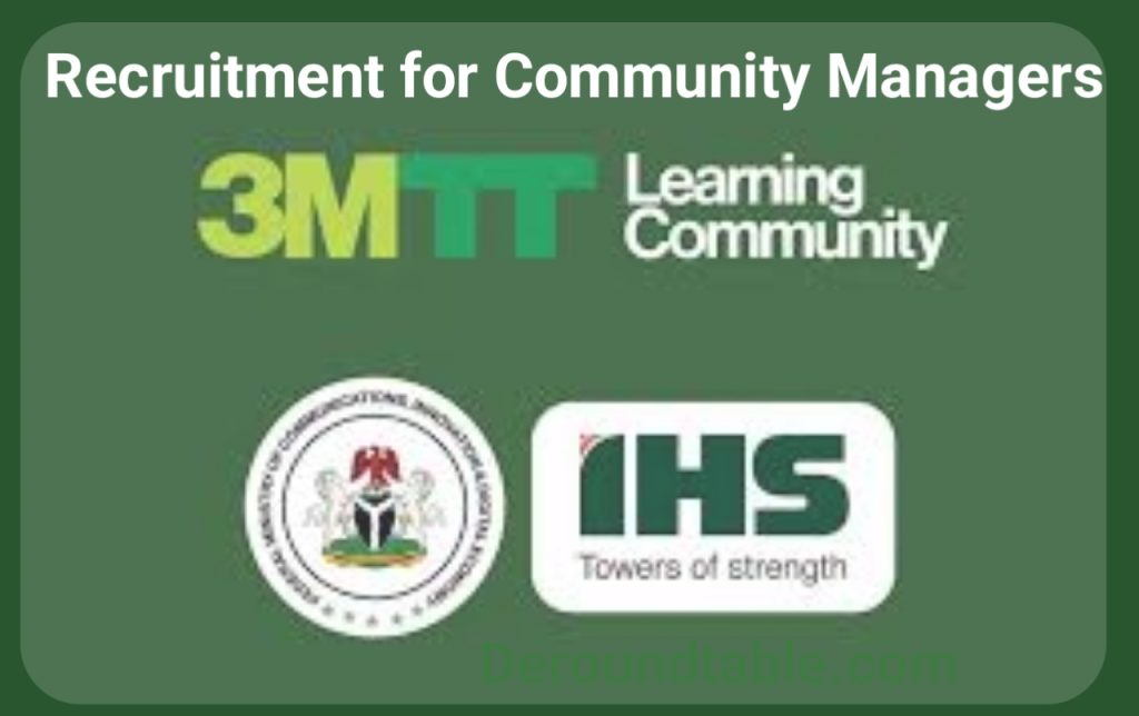 3MTT: FG Opens Recruitment Portal for Community Managers Across Nigeria