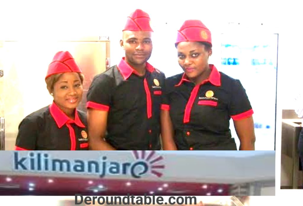 Vacancies at Kilimanjaro Restaurant
