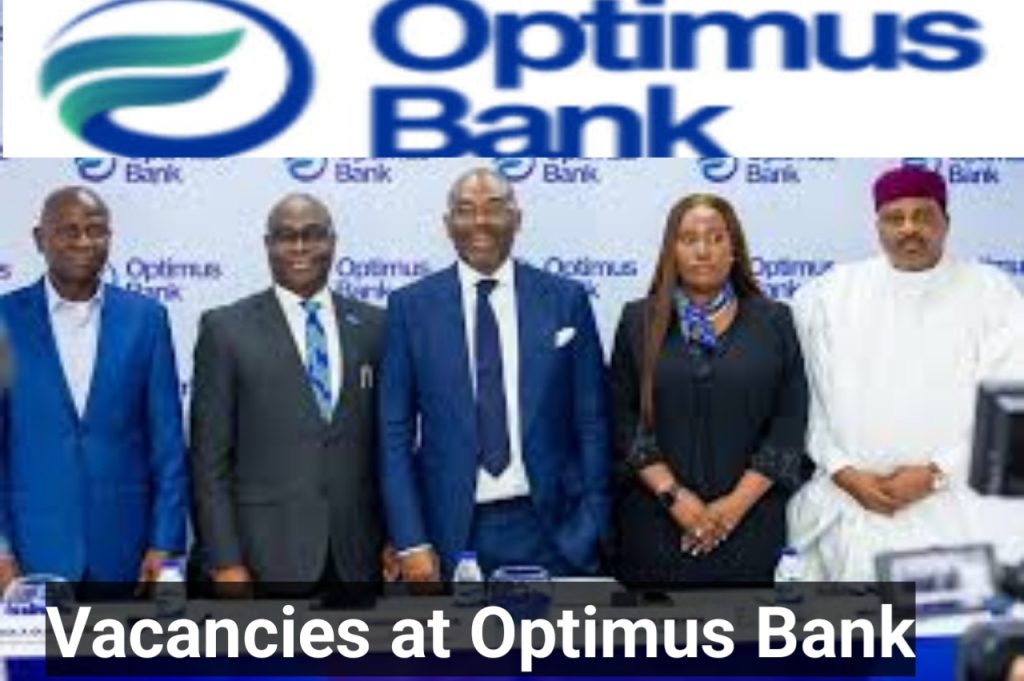 Customer Service Officer at Optimus Bank | Apply Now