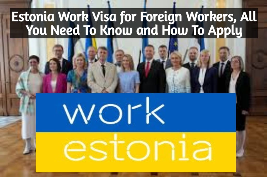 Estonia Work Visa for Foreign Workers, All You Need To Know and How To Apply 