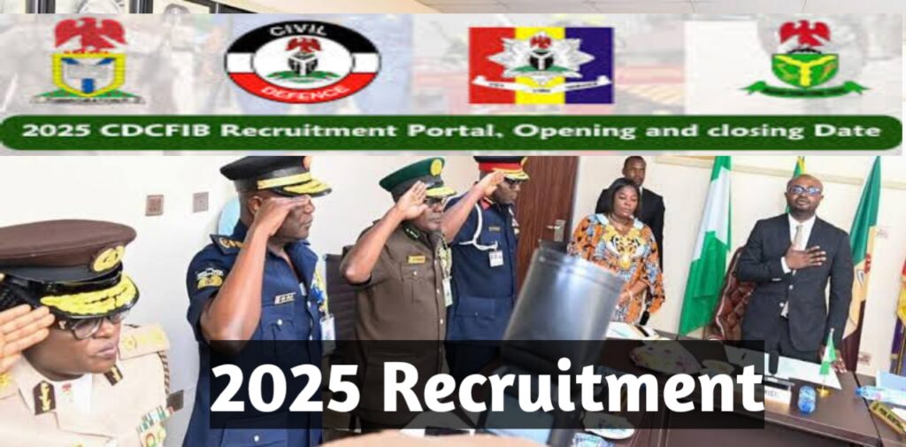 Applications Are Invited for 2025 Federal Fire Service Recruitment