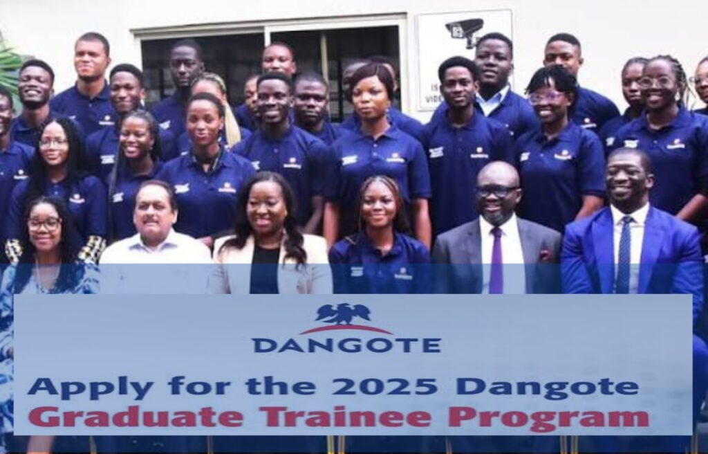 2025 Dangote Graduate Trainee Programme for Nigerians