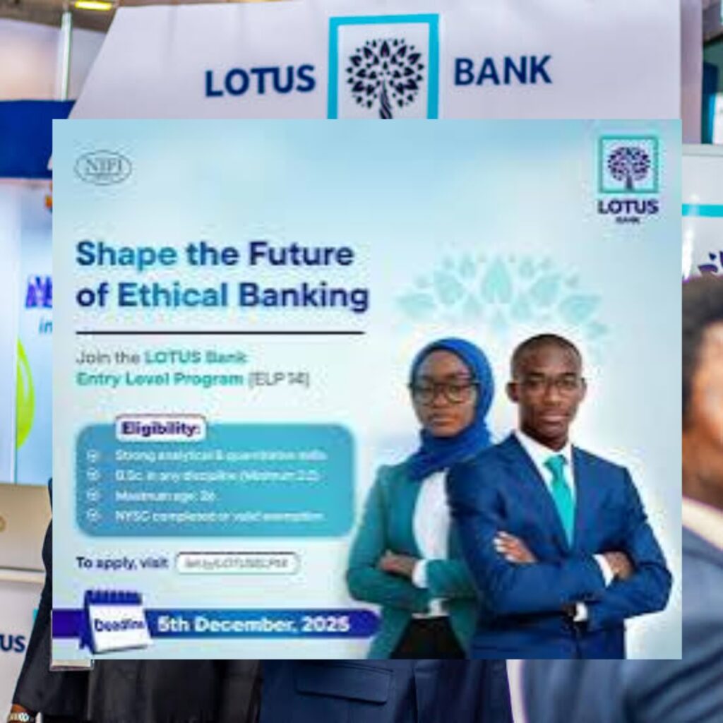 LOTUS Bank Entry Level Program 2026