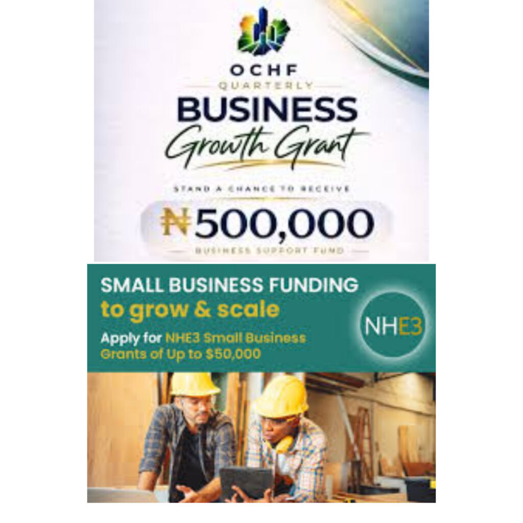 OCHF Quarterly Business Growth Grant