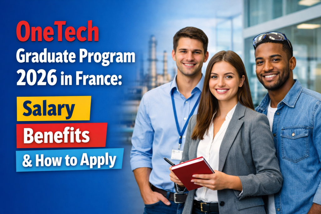 TotalEnergies OneTech Graduate Program 2026 in France: Salary, Benefits & How to Apply