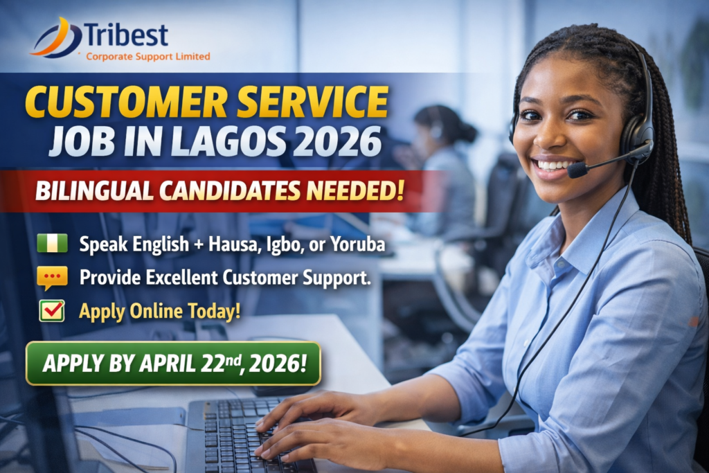 Apply for Customer Service at Tribest CSL – Bilingual Candidates Needed