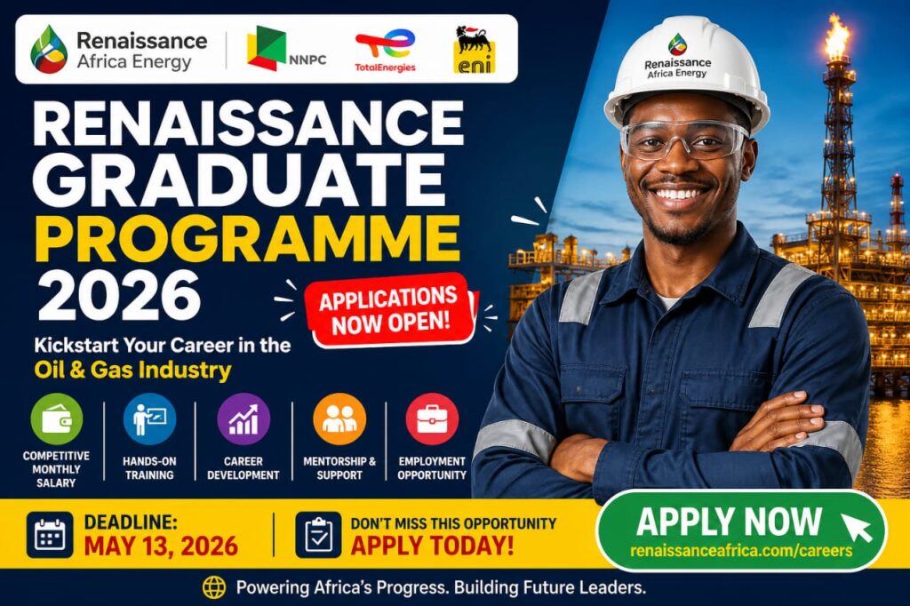 Renaissance Graduate Programme 2026 in Nigeria