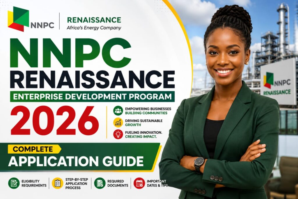 Renaissance Computer Program NNPC Renaissance Enterprise Development Program 2026: Complete ...