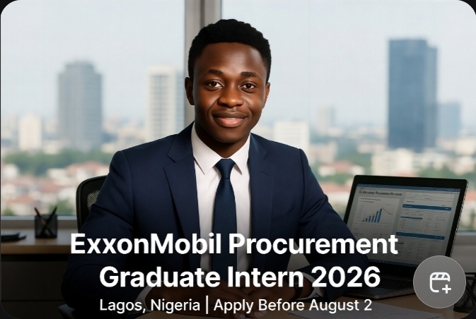 ExxonMobil Procurement Graduate Intern 2026 | How to Apply - De Round Table